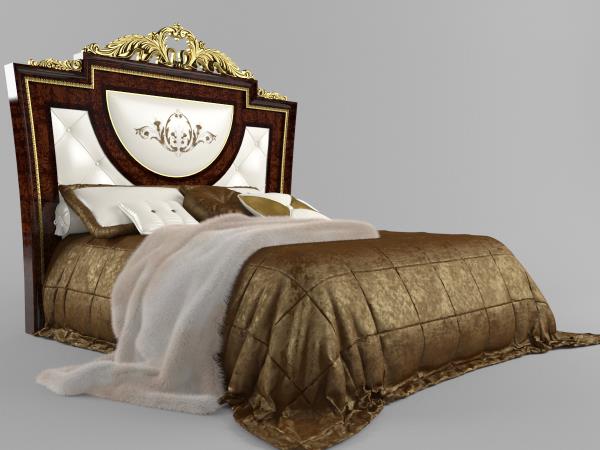 Bed 3D Model - دانلود مدل سه بعدی تخت خواب دونفره - آبجکت سه بعدی تخت خواب دونفره - دانلود مدل سه بعدی fbx - دانلود مدل سه بعدی obj -Bed 3d model - Bed 3d Object - Bed OBJ 3d models - Bed FBX 3d Models - 